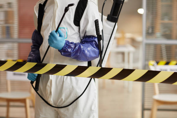 Professional Sewage Cleanup technician working in Merion Station, PA